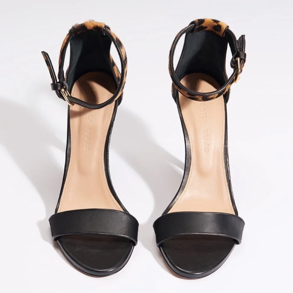 Veronica Beard Calf Hair Sandal - Picture 3 of 6